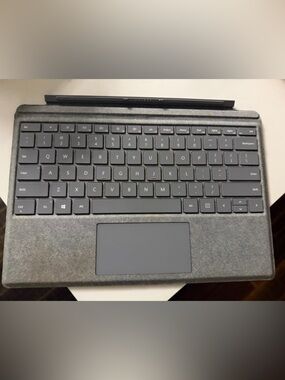 Microsoft Gray Fabric Keyboard Cover